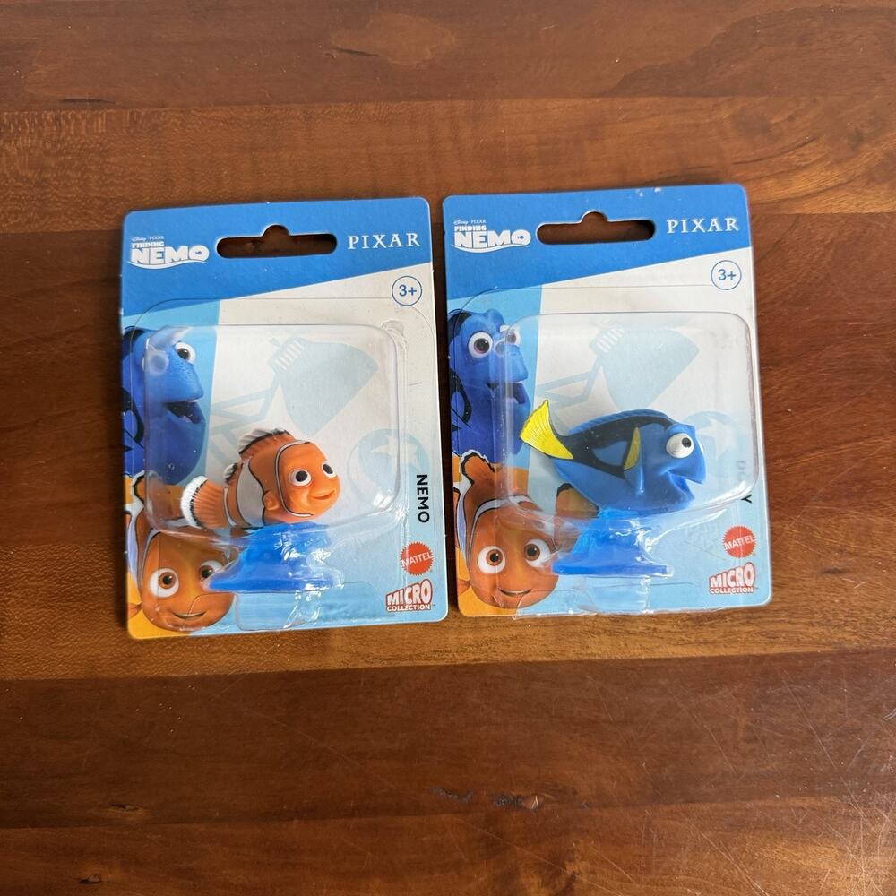 Finding Nemo Movie Characters Micro Collection Nemo And Dory Set Lot Of 2 Pixar